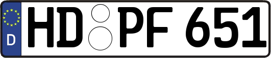 HD-PF651