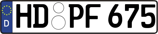 HD-PF675