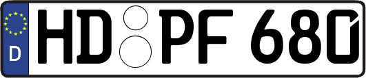 HD-PF680
