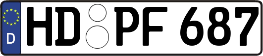 HD-PF687