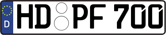 HD-PF700