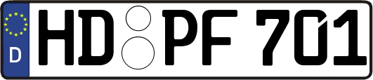 HD-PF701
