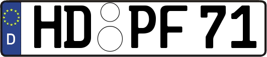 HD-PF71