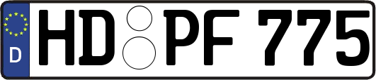 HD-PF775