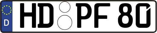 HD-PF80