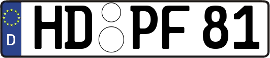 HD-PF81