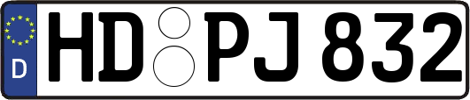 HD-PJ832