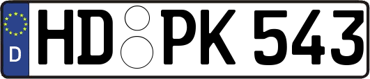 HD-PK543