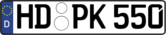 HD-PK550