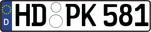 HD-PK581