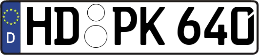 HD-PK640