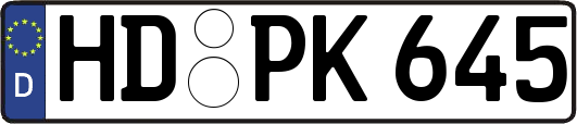 HD-PK645