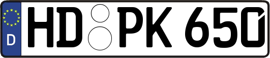HD-PK650