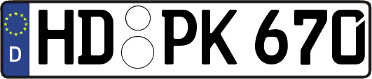 HD-PK670