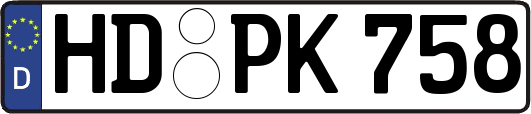 HD-PK758