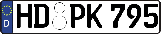 HD-PK795