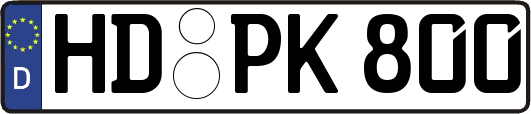 HD-PK800