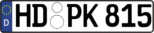 HD-PK815