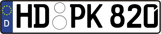 HD-PK820