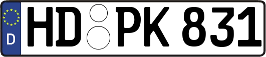 HD-PK831