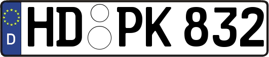 HD-PK832