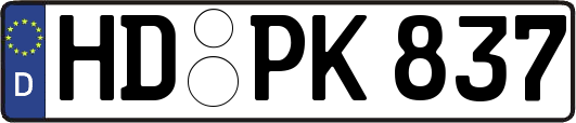 HD-PK837