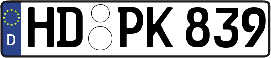 HD-PK839
