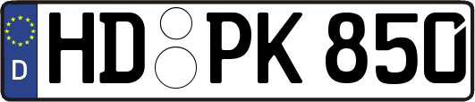 HD-PK850