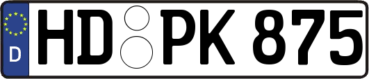 HD-PK875