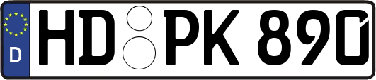 HD-PK890