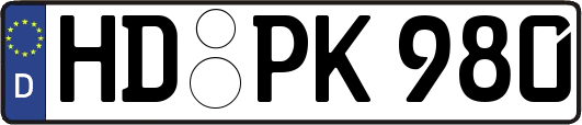 HD-PK980