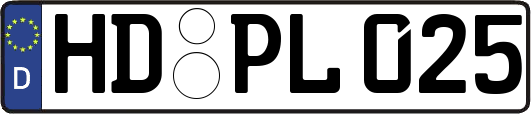 HD-PL025