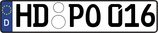 HD-PO016