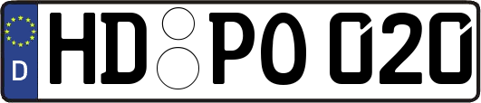 HD-PO020