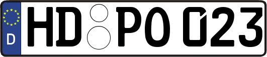 HD-PO023