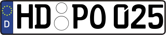 HD-PO025
