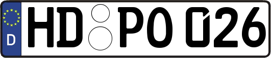 HD-PO026