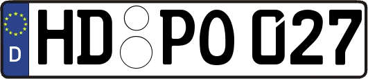 HD-PO027