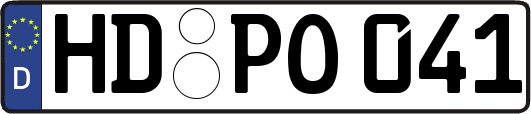 HD-PO041