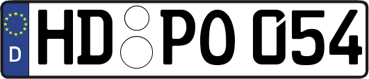 HD-PO054