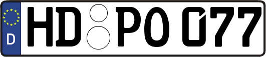 HD-PO077