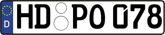 HD-PO078