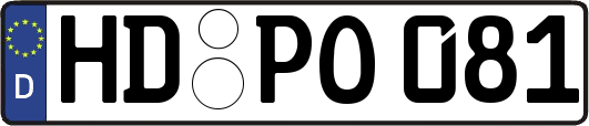 HD-PO081