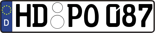 HD-PO087