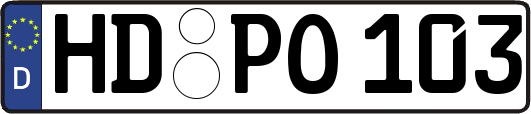 HD-PO103