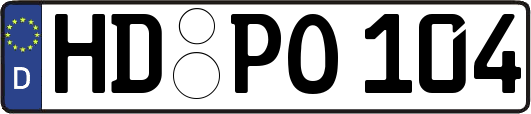 HD-PO104