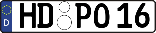 HD-PO16