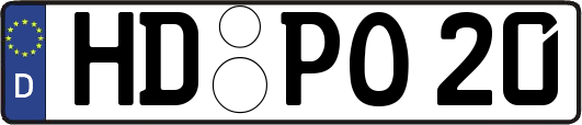 HD-PO20