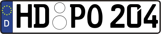 HD-PO204