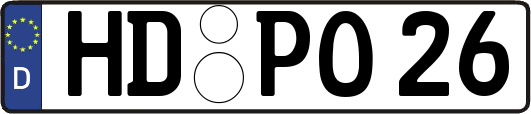 HD-PO26
